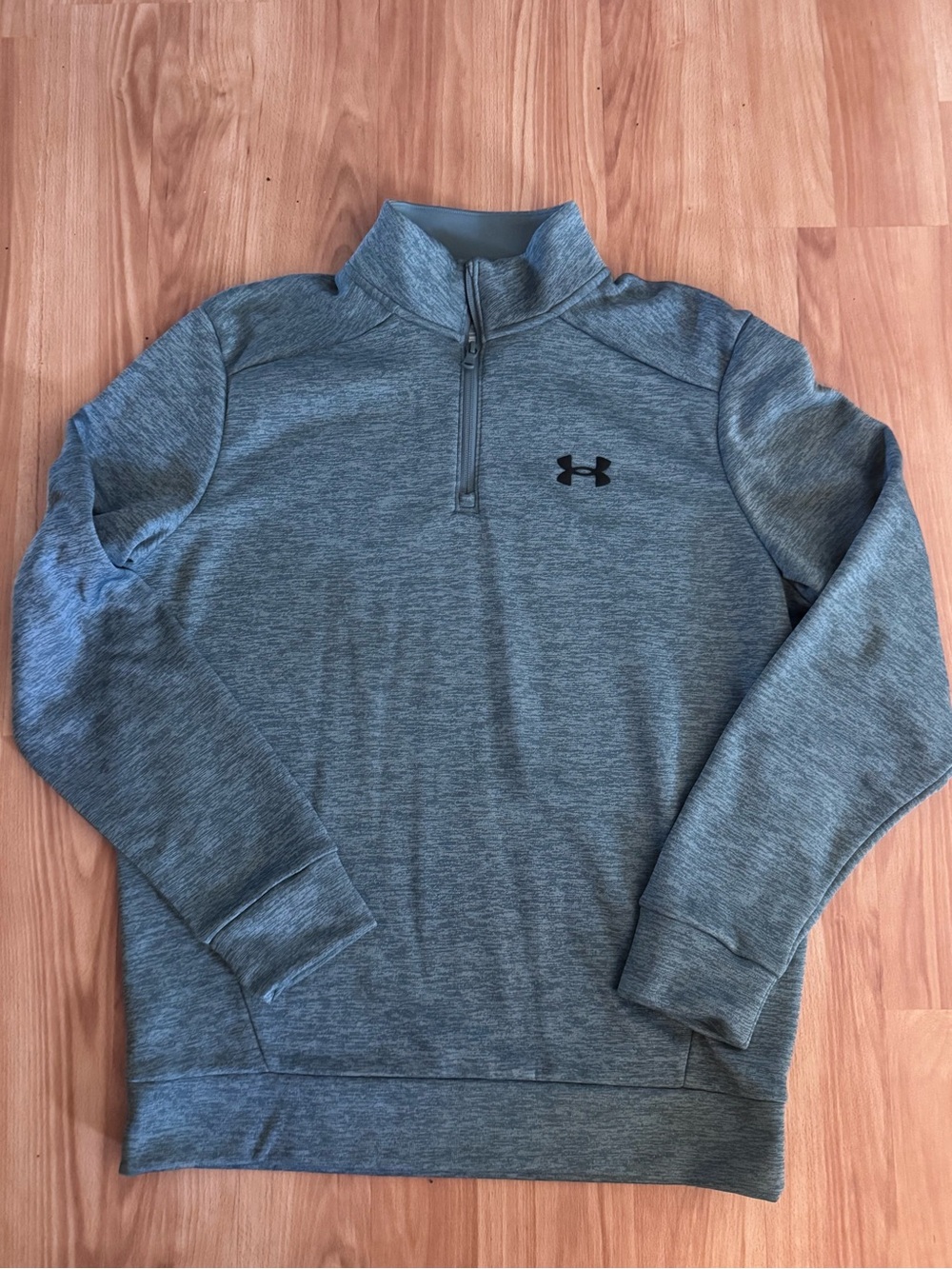 Under Armour Men's Grey / Blue Quarter Zip